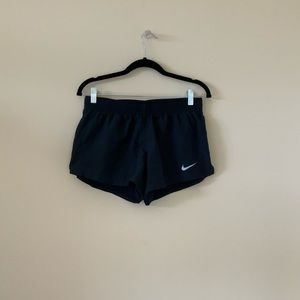 Black Nike 10k shorts